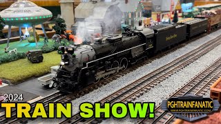 First Model TRAIN SHOW of 2024 [upl. by Emmer]