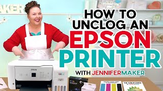 How To Easily Unclog Your Epson Printer  No More Printing Issues [upl. by Harret]