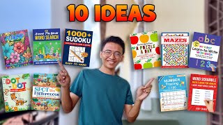 10 Medium Content Books IDEAS amp How To CREATE Them for Amazon KDP [upl. by Laersi]