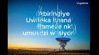 Abiringiye Uwiteka by Israel mbonyi Lyrics Song [upl. by Zerep]