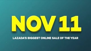 Say quotYesquot to Lazada Online Revolution on Nov 11 [upl. by Airdnalahs]