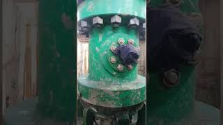 Wellhead Installed on Surface Casing post Cementing drillingoperations drilling oilandgas [upl. by Llerrad876]