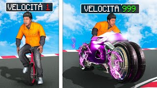 MOTO VELOCITÀ 1 CONTRO MOTO VELOCITÀ 999 SU GTA5 [upl. by Bainbridge]