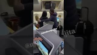 Se filtró un video de Rodrigo González en el mismo avión que Magaly Medina [upl. by Lyall720]