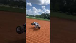 Nitro monster trucking Kyosho USA1 [upl. by Stanislaw880]