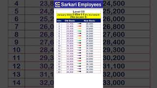 Basic Pay Increase from January 2025 of Level 3 [upl. by Ahsuatan]