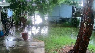 Florida yard flood LifeWithMixedVibes [upl. by Nwahsem813]