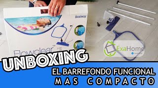 Te Mostramos Como Viene Este Práctico Barrefondo Bestway Intex  EXAHOME Tienda Oficial [upl. by Cadmann598]