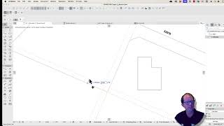 How to set Archicad Guidelines To An Angle jonathanpickup archicad [upl. by Nnaitak]