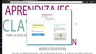 Registro curso Aprendizajes Clave [upl. by Whitnell]