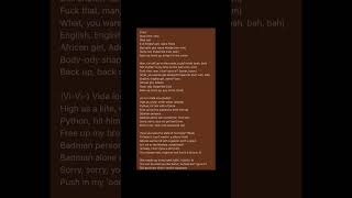 Body remix lyrics lyrics song [upl. by Arabela647]