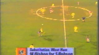 West Ham Vs Aldershot 16th January 1991  Part 1 [upl. by Arramas]