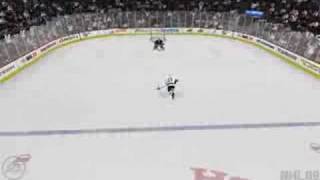 NHL 09 Shootout Goal Vancouver Canucks EDLER [upl. by Trevah]