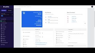 LeafLink Tutorials CRM – Customer Overview Page [upl. by Annayi]