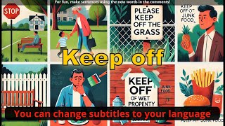 Keep off meaning with 5 examples [upl. by Zakarias449]