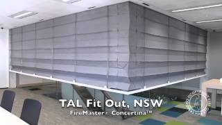 TAL Fit Out  FireMaster Concertina [upl. by Ecirtahs30]