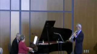 Eric Ewazen Sonata for Trumpet and Piano Movement 1 [upl. by Morgenthaler]