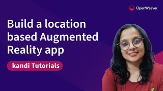 Build a location based Augmented Reality app  Learn to use aframe threejs [upl. by Tammara]