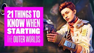 21 Things to Know When Starting The Outer Worlds [upl. by Egidio]