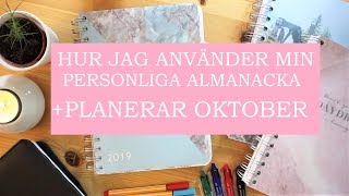 Visar min personliga almanacka  planerar oktober [upl. by Gottlieb413]