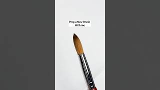 💅Acrylic Brush Transformation 101 How to PREP your NEW Acrylic brush nails acrylicbrush [upl. by Hoskinson851]