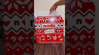 Nutella Advent Calendar Part 1❤️ food chocolat airfryer chocolate chocolatte challenge ferrer [upl. by Nolaf]