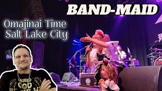 BANDMAID  Omajinai Time Salt LakeCity  First Time Reaction She found a little maid to help [upl. by Iaka]