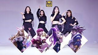 KDA  POPSTARS ft Madison Beer GIDLE Jaira Burns  Dance cover by LOL CREW from VIETNAM [upl. by Tawnya]