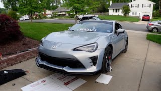 HOW TO GT86 BUMPER SWAP A FRSBRZ [upl. by Hesta84]