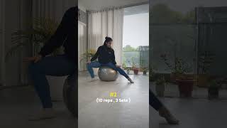 Maternity ball exercise during 3rd trimester excercise pregnancy shorts 3rdtrimester [upl. by Verda]