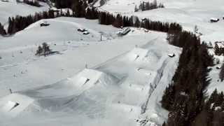 Seiser Alm Overview Snowboard [upl. by Annauj]