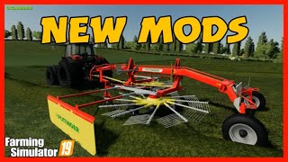 fs19 mods Pottinger Top 652 windrower farming simulator fs19modsreview [upl. by Norret435]