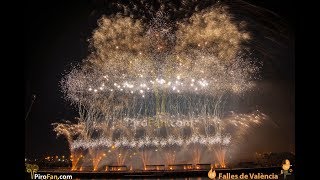 Mascletà Vertical Amstel Nit de les Falles 2019  Ricardo Caballer RICASA [upl. by Dlanger]