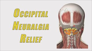 Home Treatment for Occipital Neuralgia  5 excellent movements to relieve pain [upl. by Skantze]