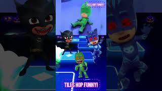 PJ Masks  Gekko 🆚 CatBoy 🆚 Owlette X Dance Song Tiles Hop EDM Rush shorts [upl. by Lanod]