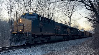 CSX Mixed Freight  Woodbine MD 2524 [upl. by Avram637]