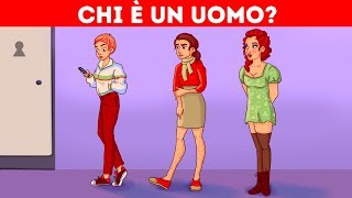 SEI ABBASTANZA INTELLIGENTE PER QUESTI GIOCHI DI LOGICA E INDOVINELLI CELEBRALI [upl. by Atoel498]