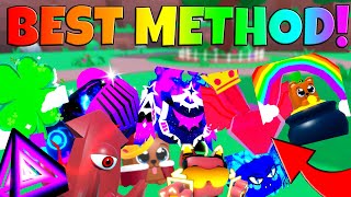 I Found the 🌈BEST METHOD🌈 to get SECRET PETS Roblox Pet Catchers [upl. by Sandie]