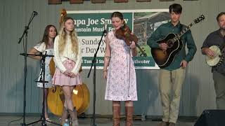 Papa Joe Smiddy Mountain Music Festival 2024  ETSU Bluegrass Band [upl. by Nilkoorb664]