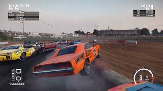 Wreckfest 2023 11 12 Kingston Raceway 1 [upl. by Ilatan86]