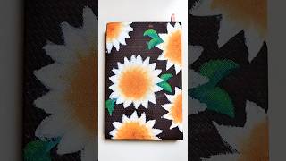 Painting on diary painting art foryou flowers shortvideo shortsfeed short shorts bmw [upl. by Durwin]