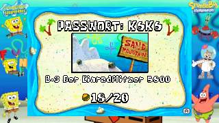 Let´s Play Spongebob Schwammkopf SuBB GBA Blind Part 5 QuallenFischen [upl. by Ddej]