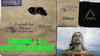 Rudraksha Diksha Unboxing  Isha Maha Shivratri 2021  All questions Answered [upl. by Racklin]