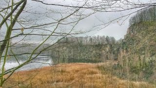 Großer Steinbruch Ammelshain  Haselberg  Wandertag März 2015 [upl. by Anaela]