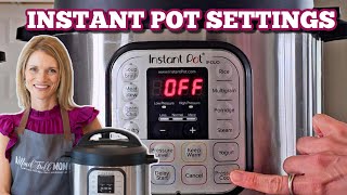 How To Use The Buttons on Your Instant Pot  What Each Function Means and How to Adjust Them [upl. by Luehrmann]