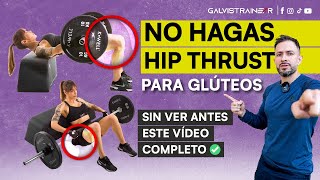 Hip thrust Técnica correcta📝✅ Galvistrainer [upl. by Alix163]