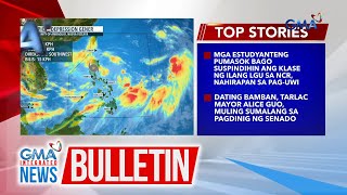 PAGASA  Bagyong GenerPH bahagyang humina  GMA Integrated News Bulletin [upl. by Wassyngton]