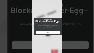 The Retro sus Easter Egg Blockate roblox blockate [upl. by Neeleuqcaj33]