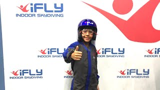 iFLY INDOOR SKYDIVING FOR KIDS  What to expect [upl. by Cooperstein]