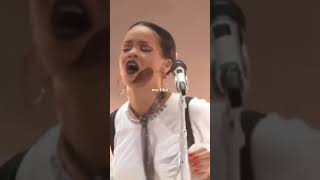 When Rihanna is on stage rihanna rihannanavy asaprocky shorts youtube live ynf popmusic [upl. by Farika]